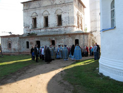 На Крестном ходе